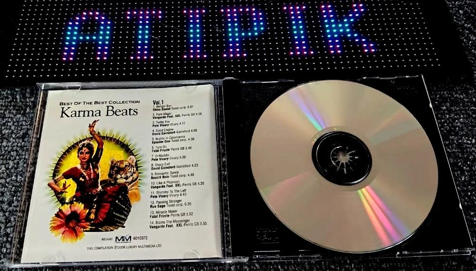 ✏ Rare CD Karma Beats Vol.1 -   Import Ireland Lounge Chill Out  – photo 4
